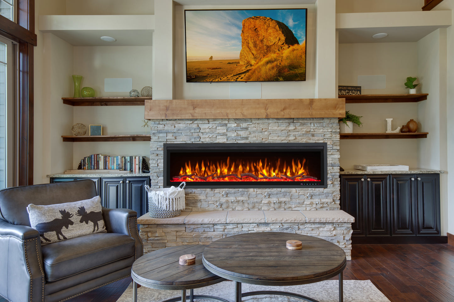 Electric Fireplace Wall Mount