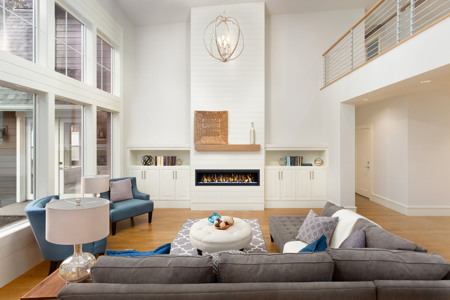 Electric Fireplace Heater Insert