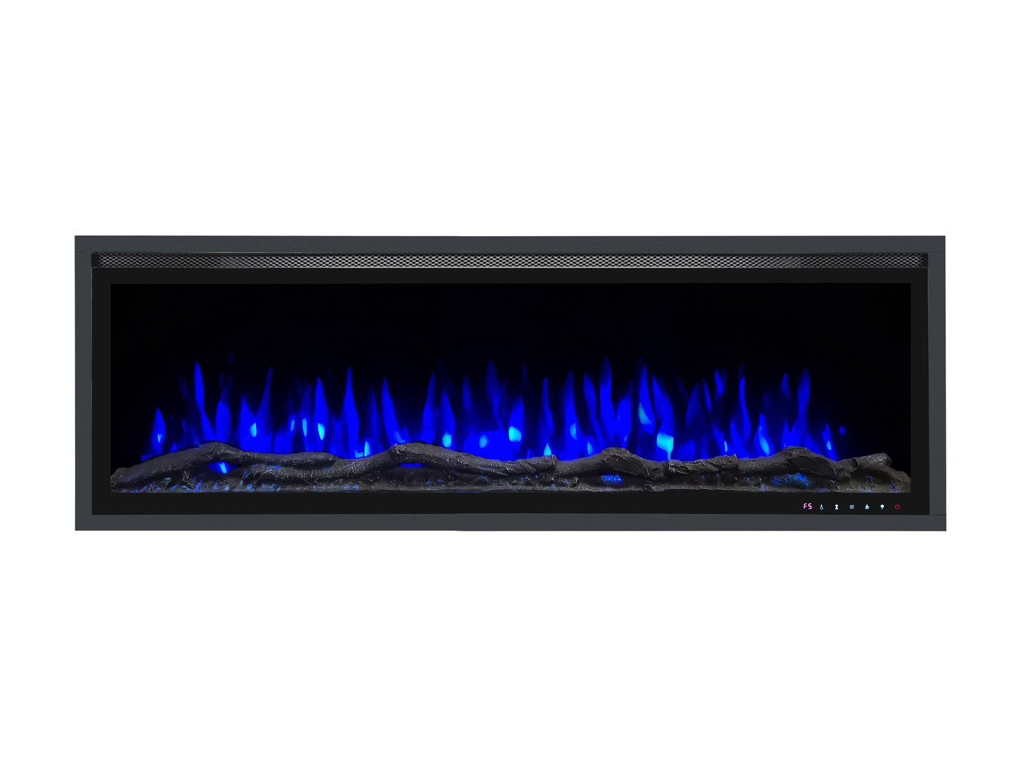 Sparkling Series 50 Inch Built-in & Wall Mount Electric Fireplace